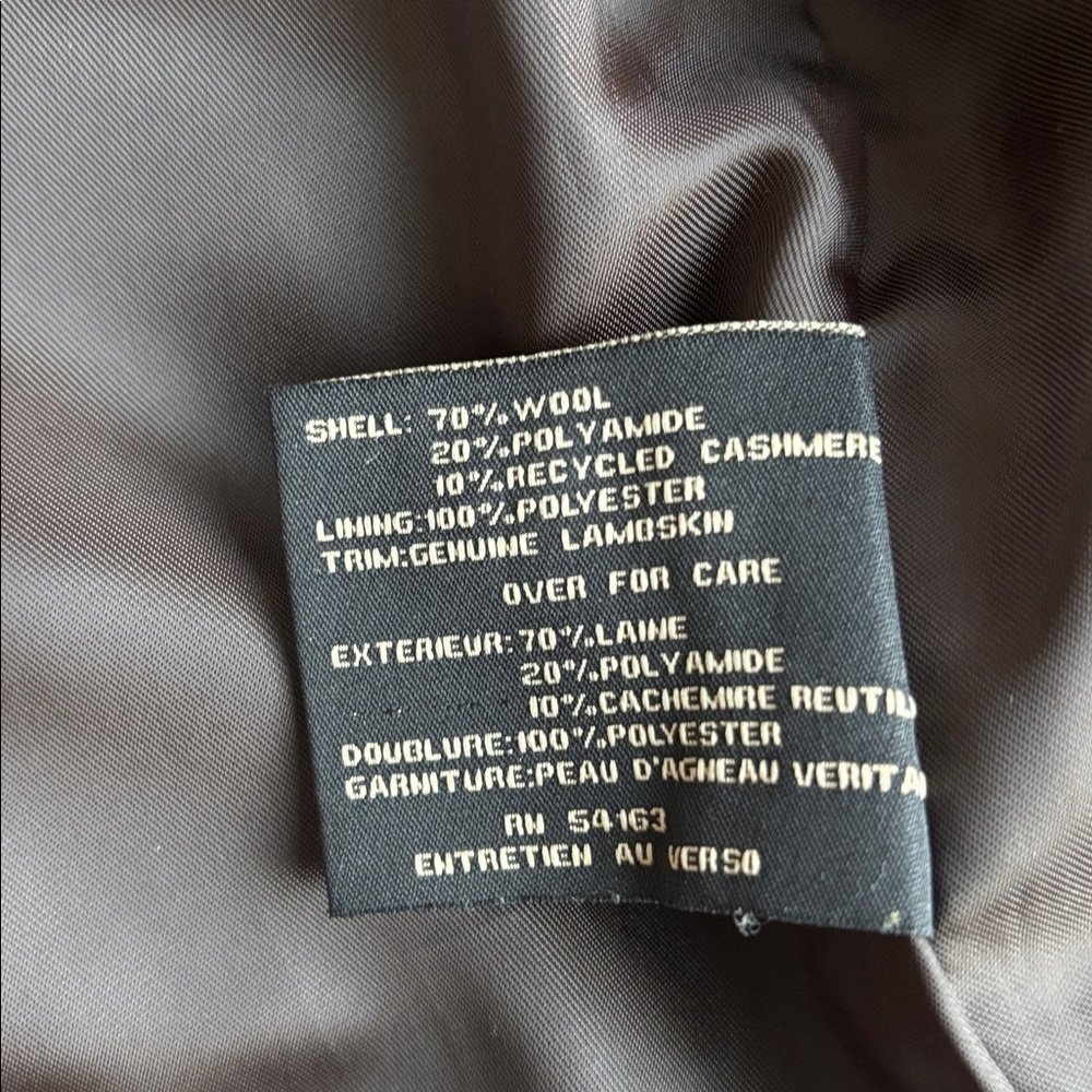 Cole Haan wool/cashmere blend jacket - Picture 9 of 9